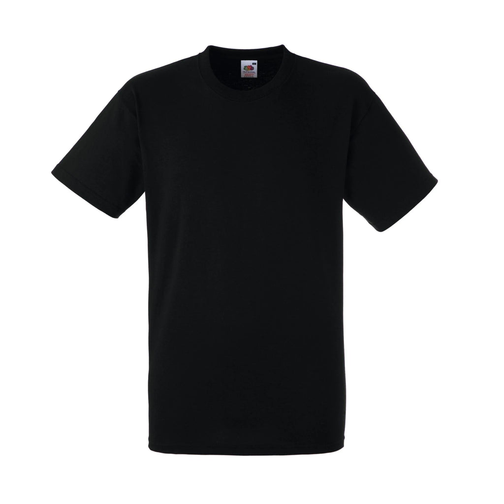 Fruit of the Loom T-Shirts - 10er Pack - Heavy Cotton Herren - Schwarz/Weiß