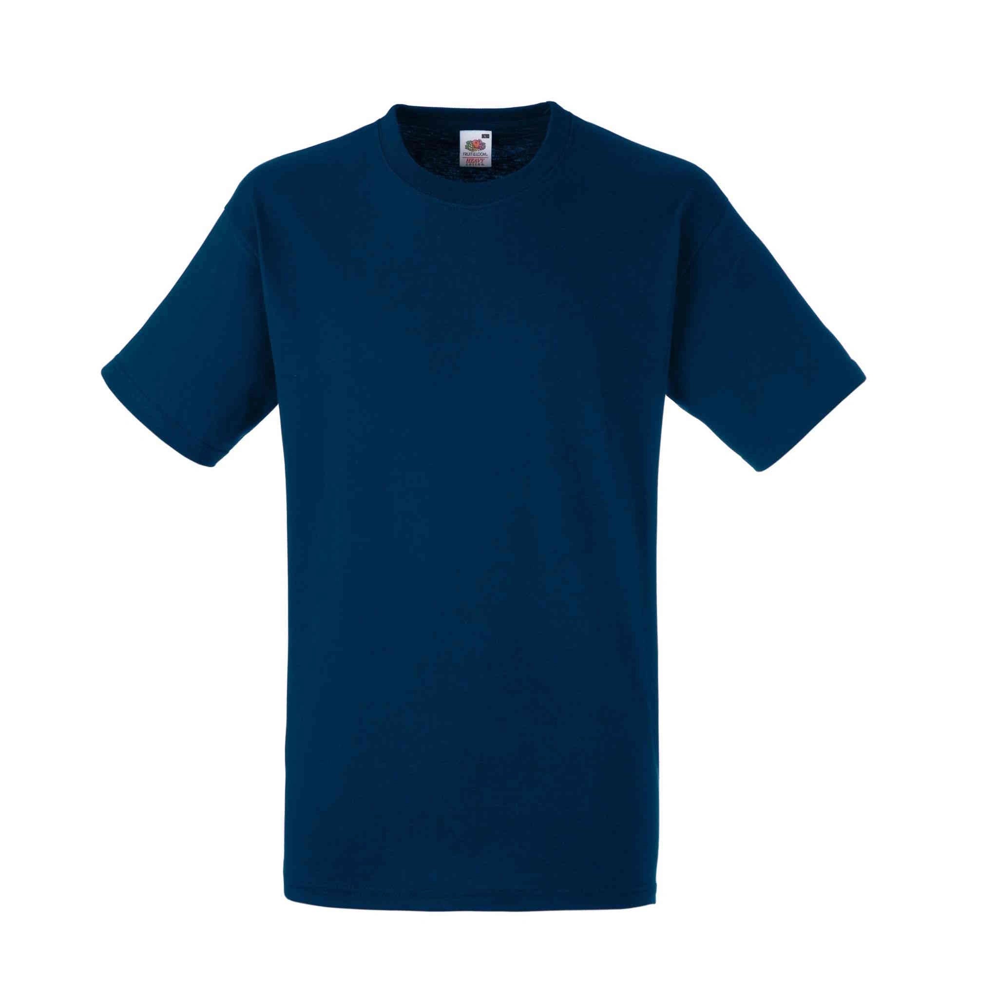 Fruit of the Loom T-Shirts - 10er Pack - Heavy Cotton Herren - Schwarz/Weiß