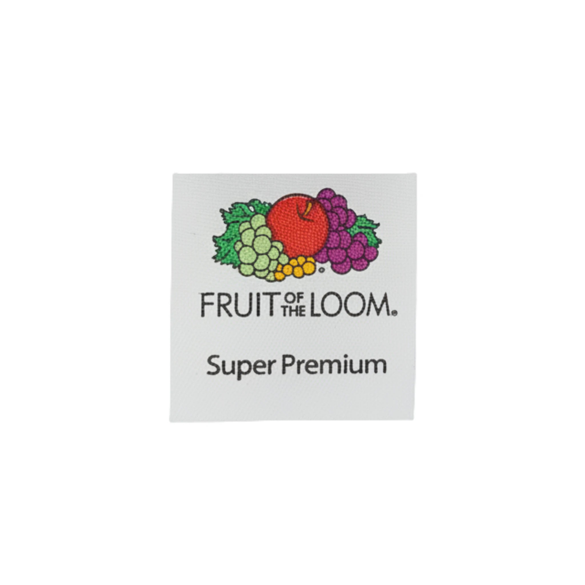 Qualifin Shop Fruit of the Loom Super Premium T Shirt Logo