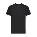 Qualifin Shop Fruit of the Loom Super Premium T Shirt schwarz