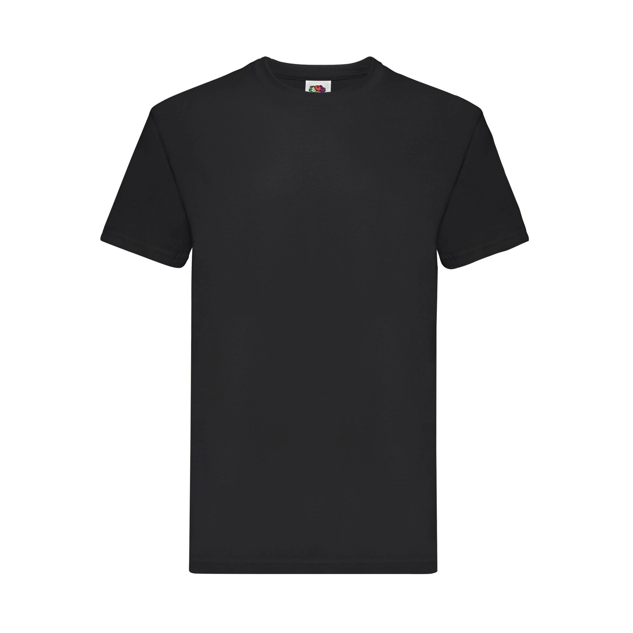 Qualifin Shop Fruit of the Loom Super Premium T Shirt schwarz