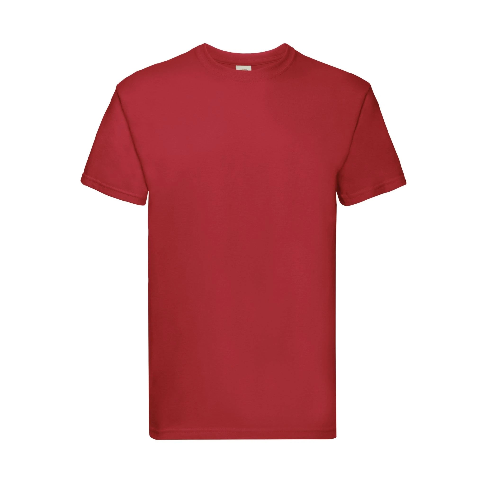 Qualifin Shop Fruit of the Loom Super Premium T Shirt rot