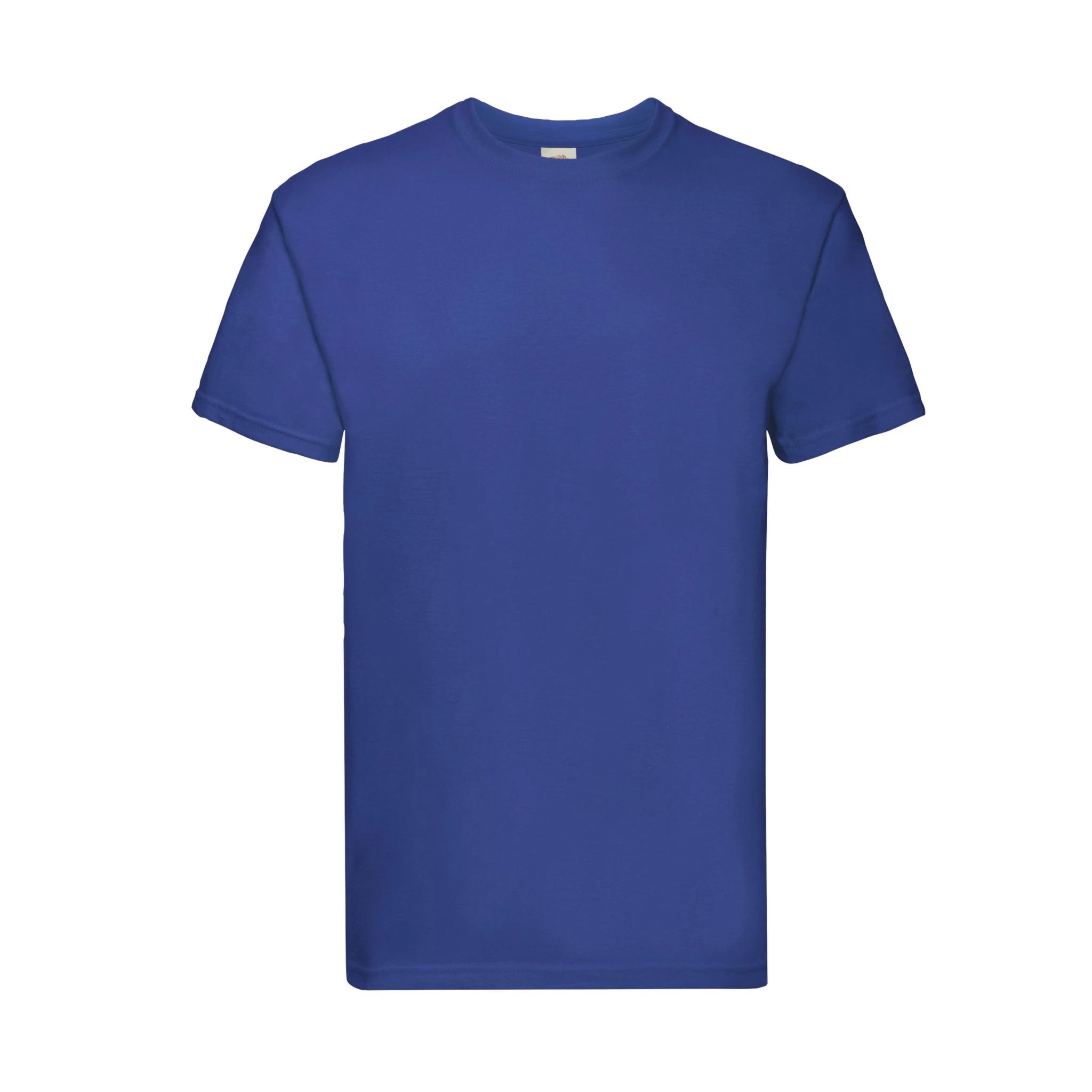 Qualifin Shop Fruit of the Loom Super Premium T Shirt royal blue