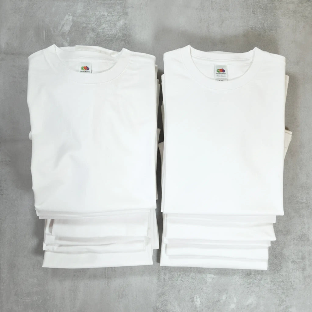 Qualifin Shop Fruit of the Loom Super Premium T-Shirt en gros weiß
