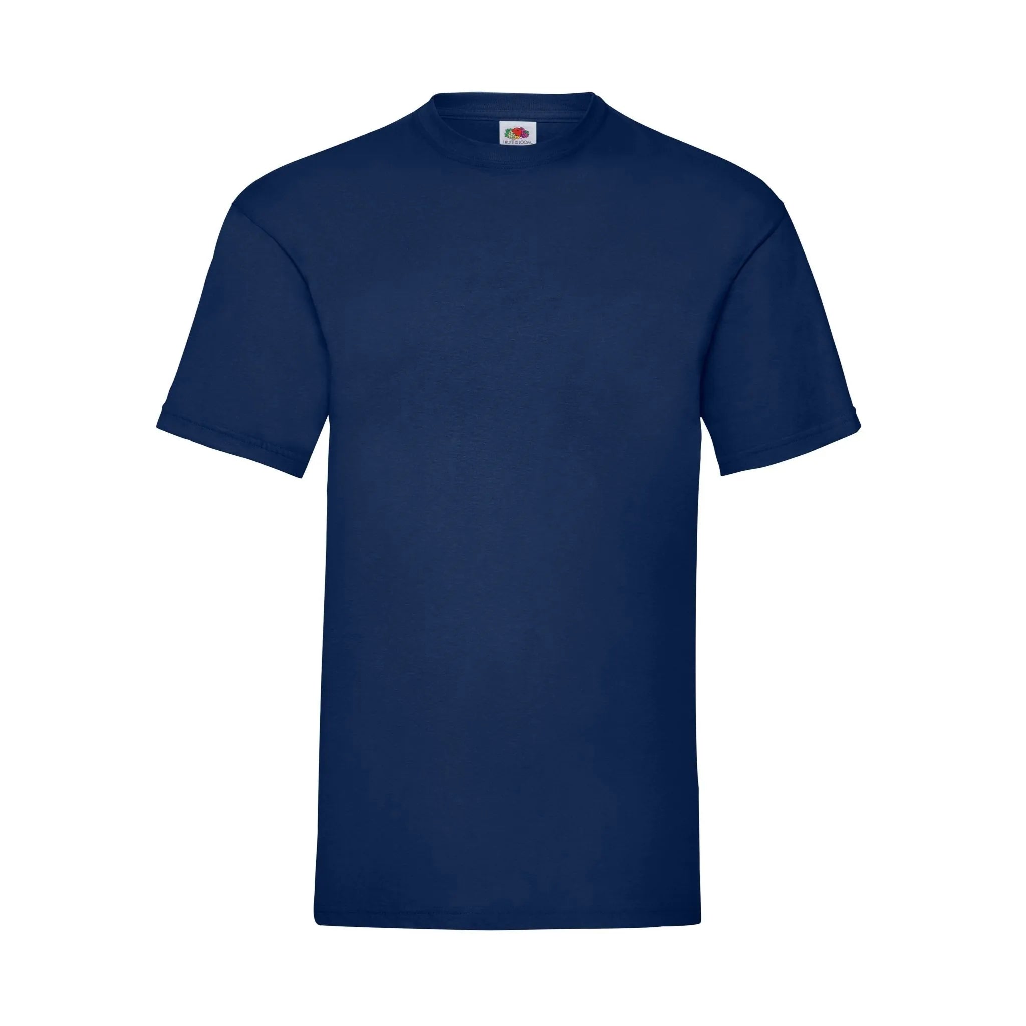 Qualifin Shop Valueweight T-Shirt Fruit of the Loom Farbe navy