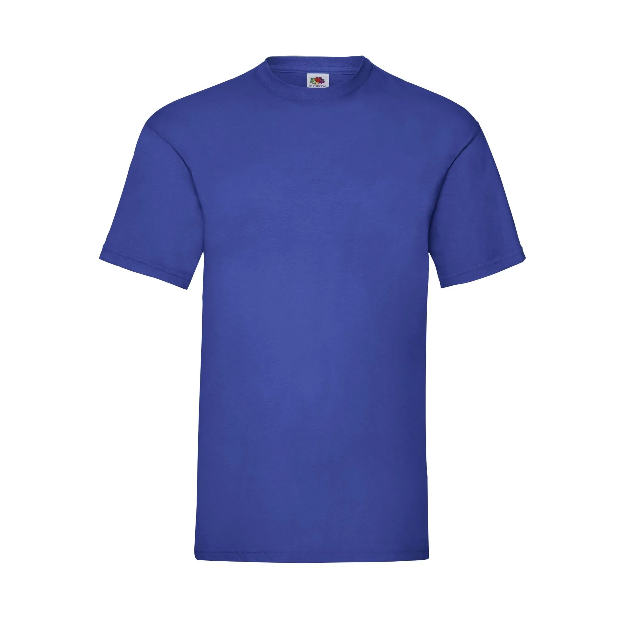 Qualifin Shop Valueweight T-Shirt Fruit of the Loom Farbe royal-blue