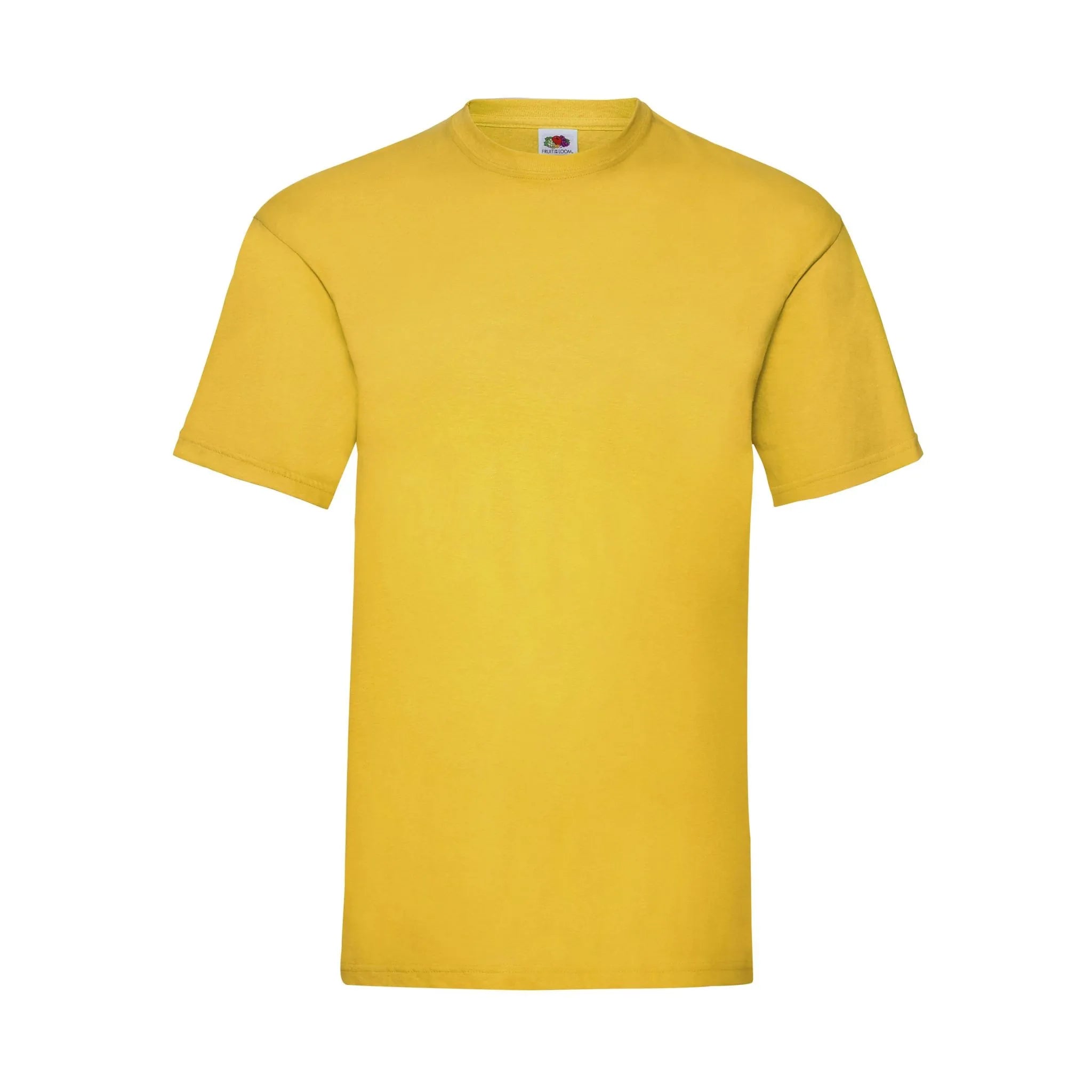 Qualifin Shop Valueweight T-Shirt Fruit of the Loom Farbe sunflower