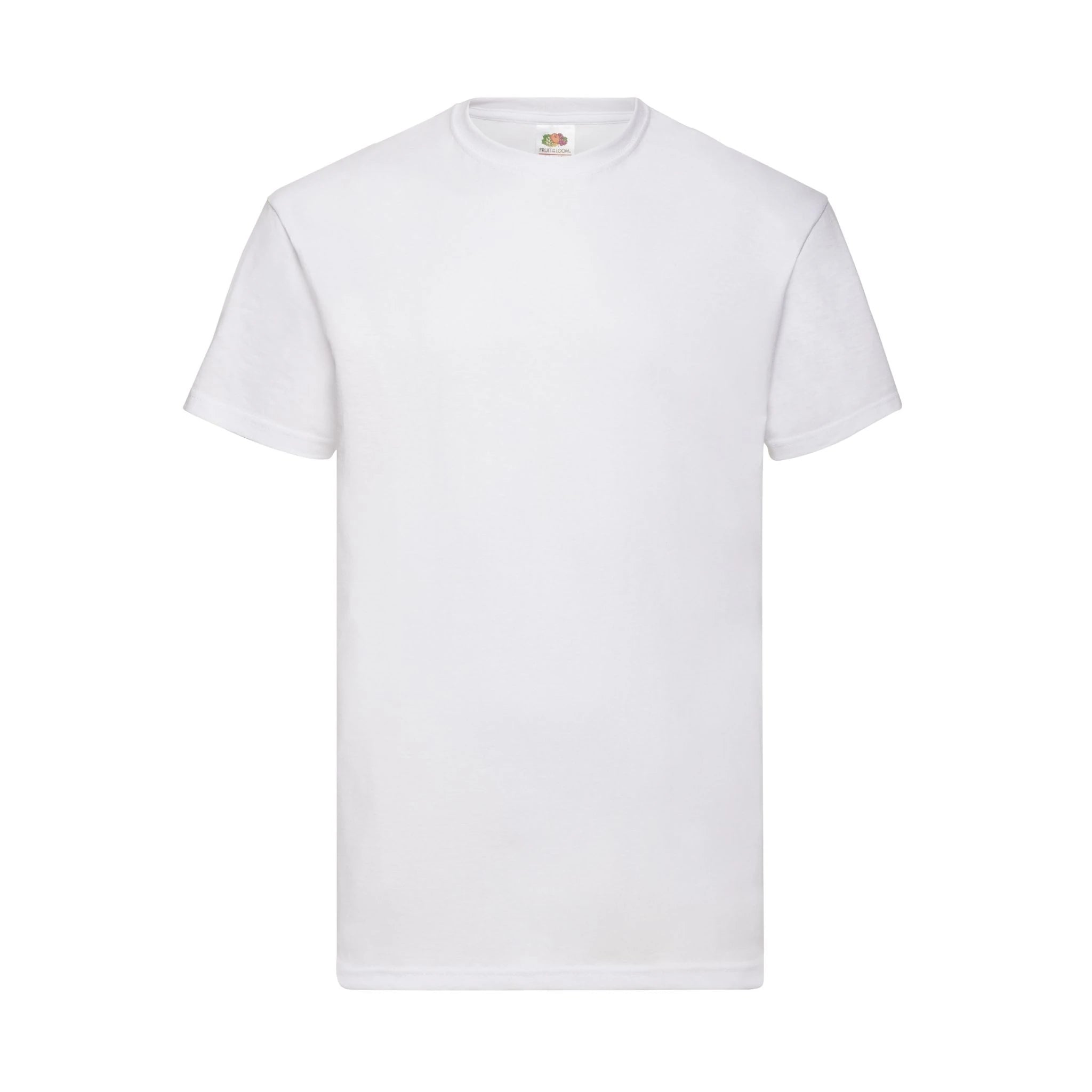 Qualifin Shop Valueweight T-Shirt Fruit of the Loom Farbe weiß