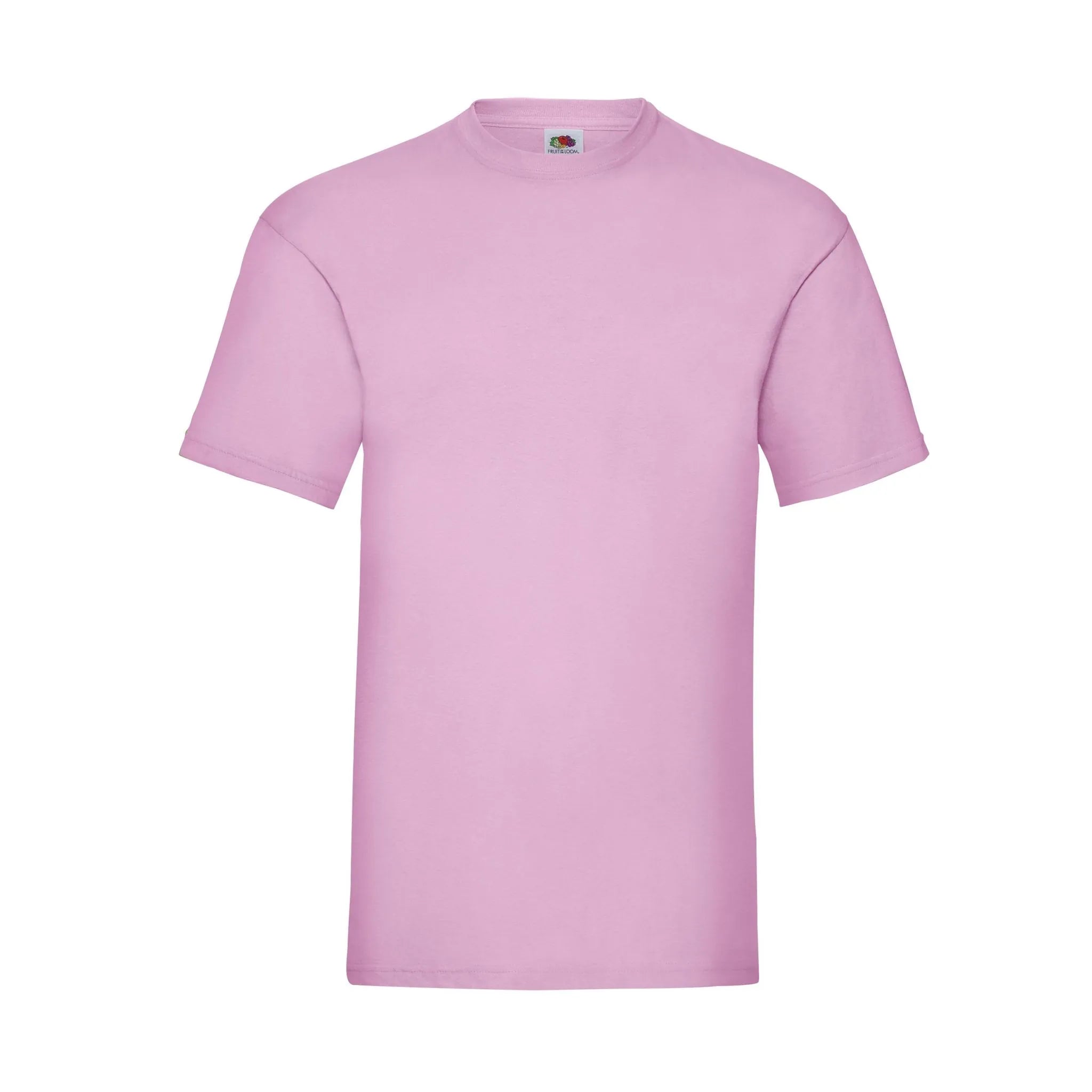 Qualifin Shop Valueweight T-Shirt Fruit of the Loom Farbe light-pink