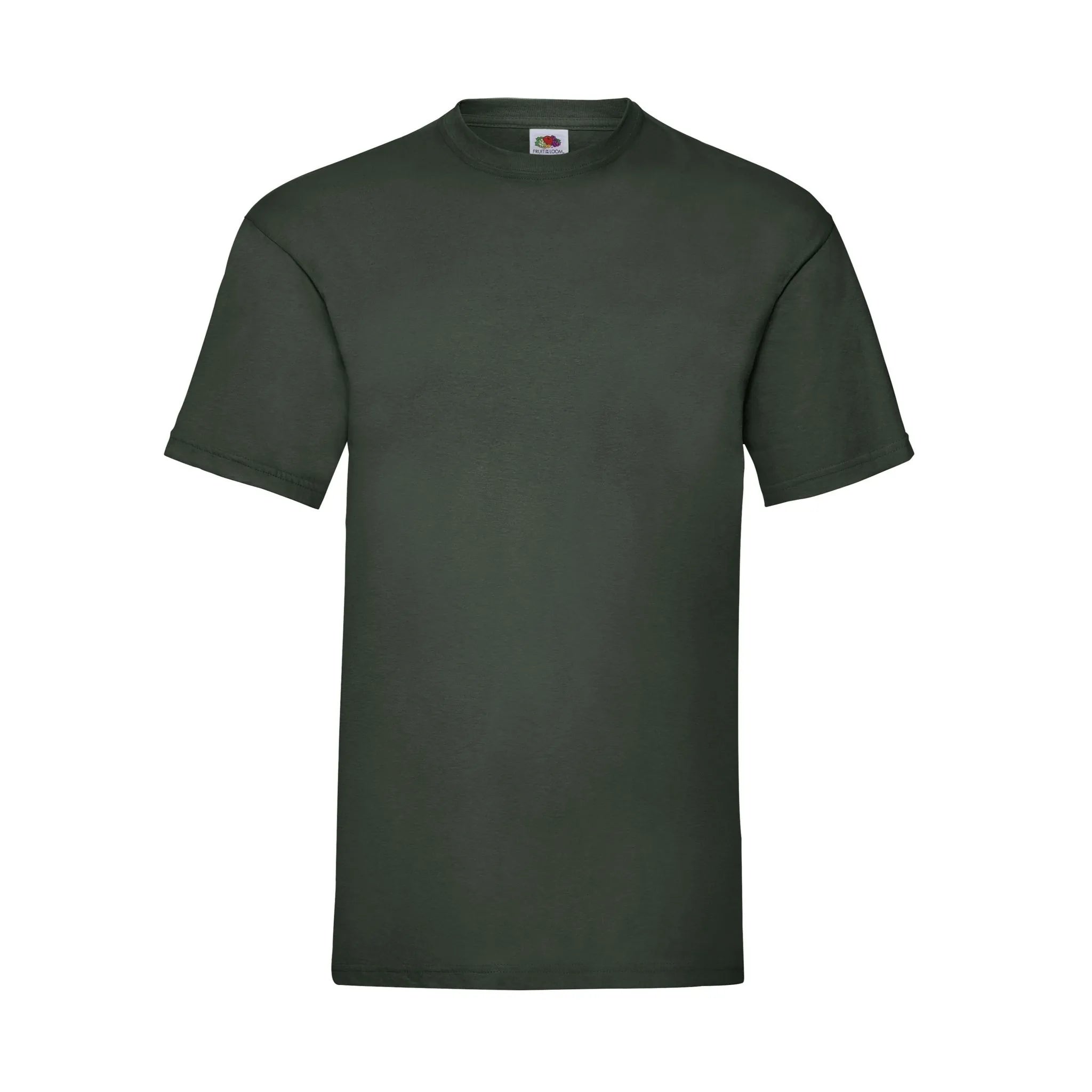 Qualifin Shop Valueweight T-Shirt Fruit of the Loom Farbe bottle-green