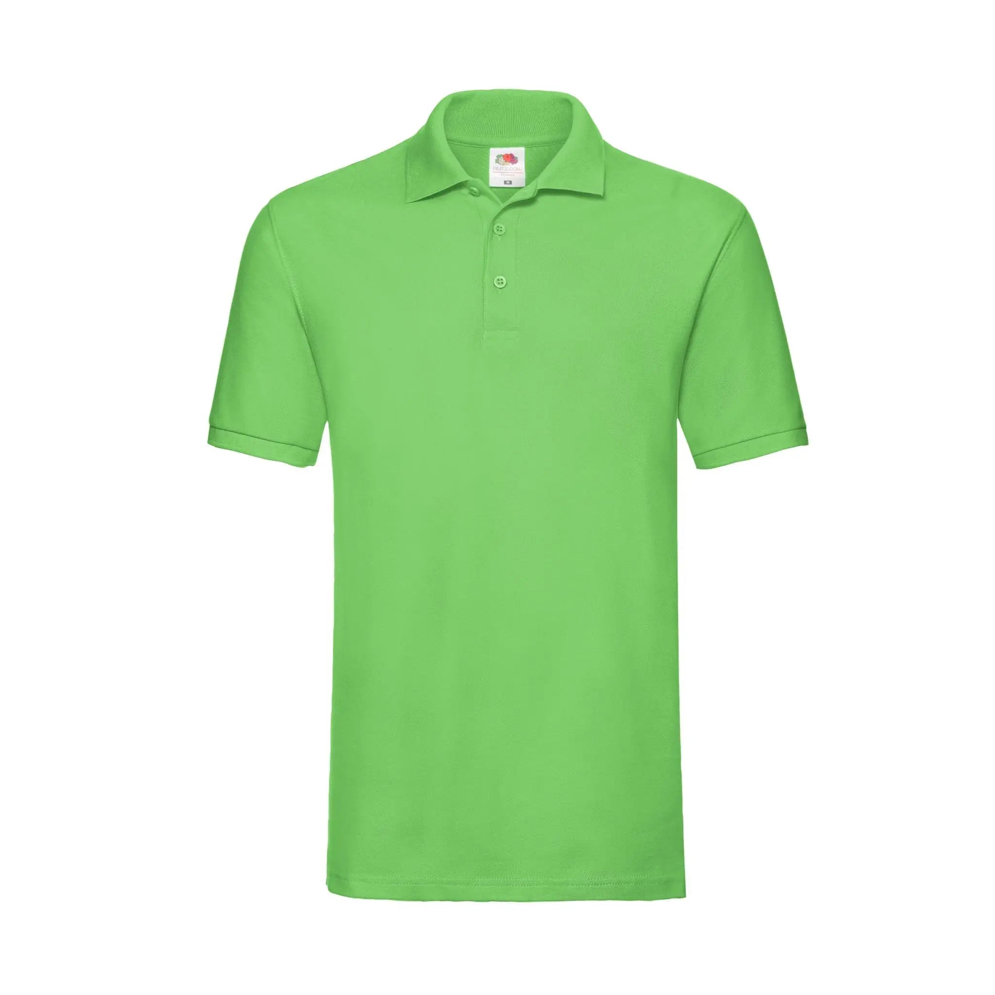 fruit of the loom Herren Poloshirt Qualifin Shop lime