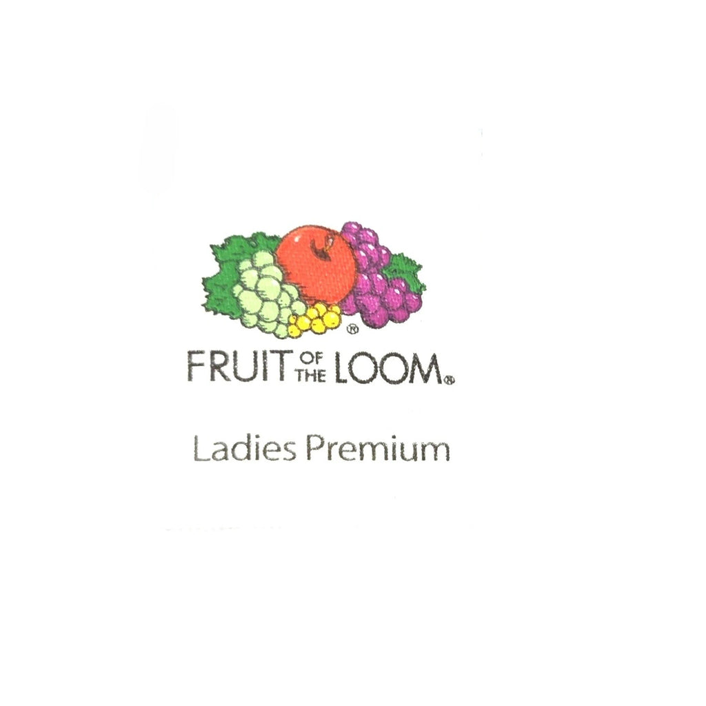 Qualifin Shop Fruit of the Loom Ladies Premium Poloshirt Logo