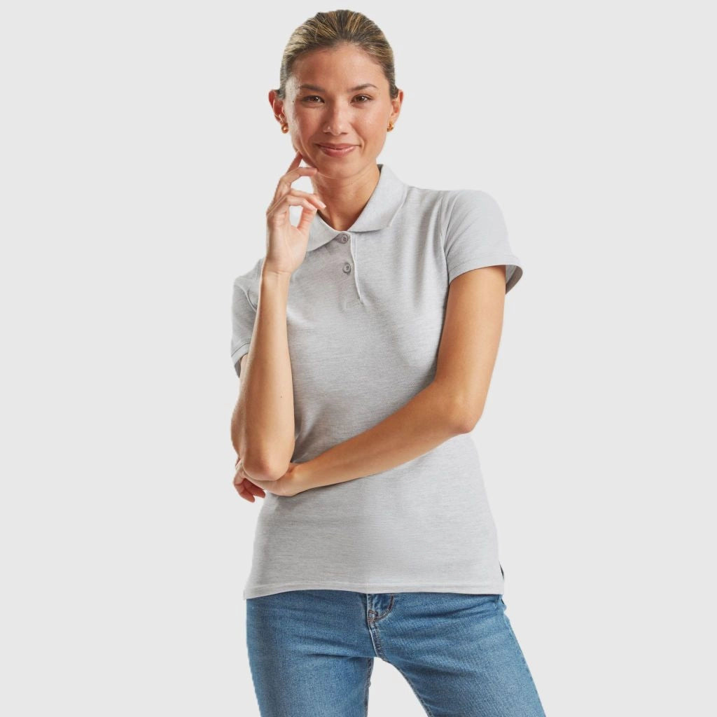 Qualifin Shop Fruit of the Loom Ladies Premium Poloshirt Model 