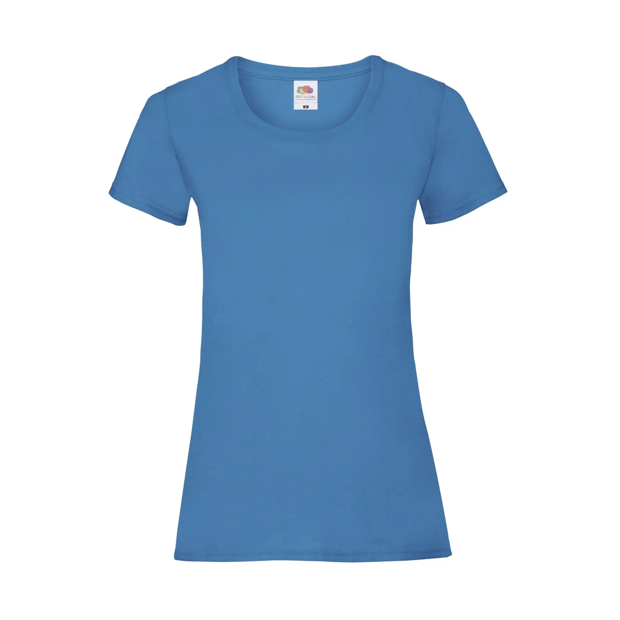 Fruit of the Loom Ladies Valueweight Rundhals T-Shirt Qualifin Shop azure