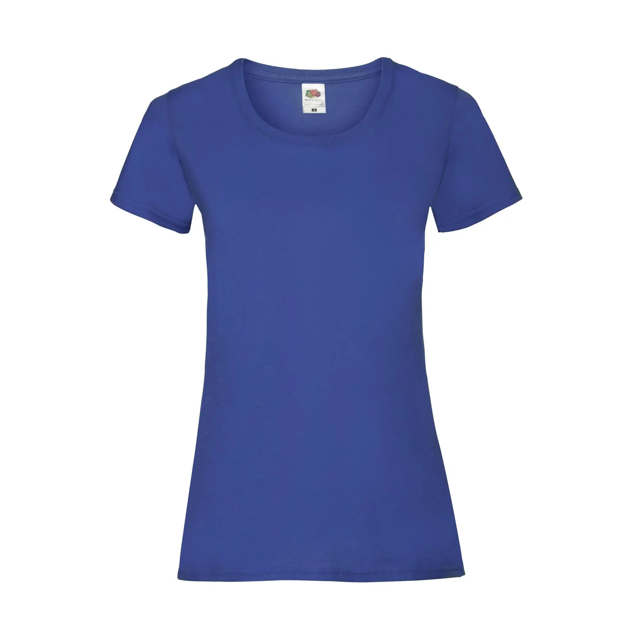 Fruit of the Loom Ladies Valueweight Rundhals T-Shirt Qualifin Shop royalblue
