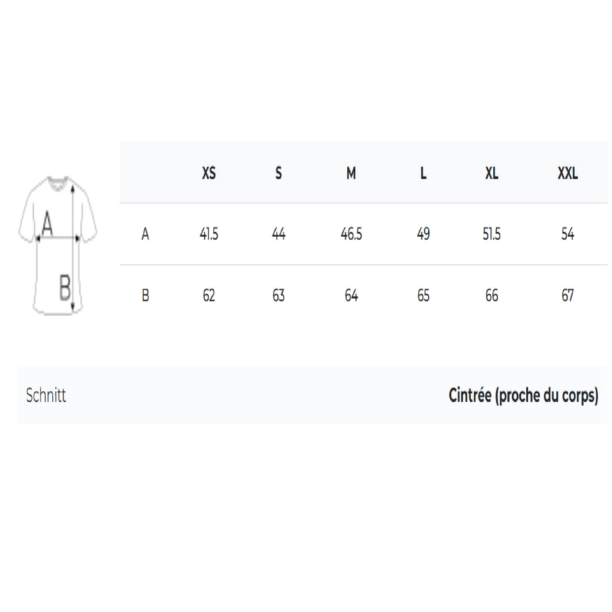 Qualifin Shop Fruit of the Loom Valueweight Ladies V-Ausschnitt Größentabelle